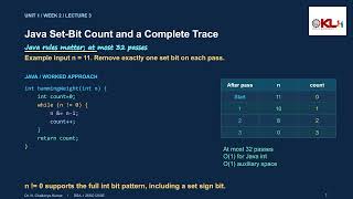 DSA-1 Week 2 Lecture 3 | Part 3: Java Methods and Numeric Boundaries
