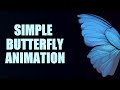 Simple Butterfly Animation.