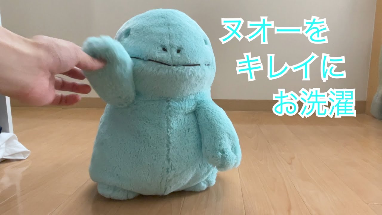 ヌオーをキレイにしてあげるだけの動画