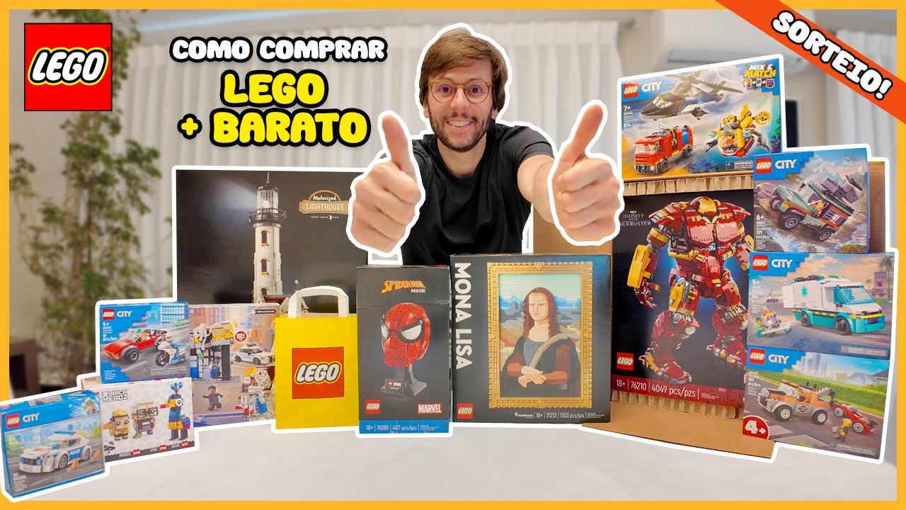 Como Comprar LEGO mais Barato, A Melhor dica para Economizar - YouTube