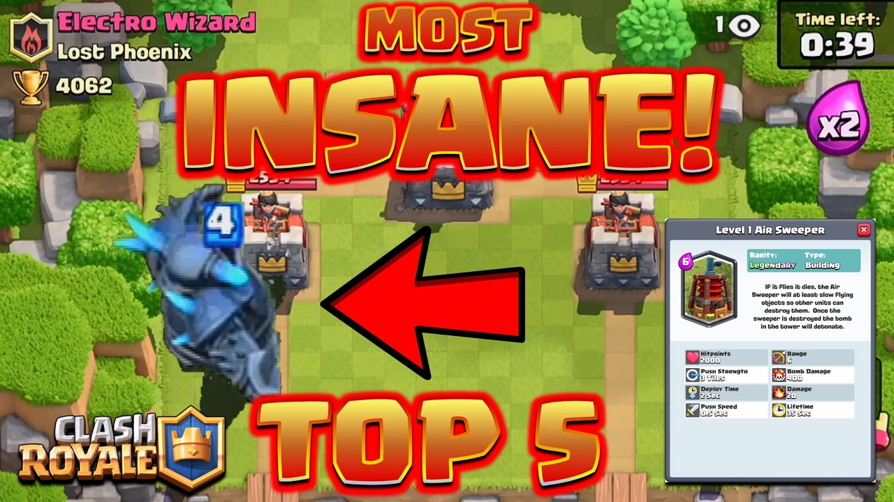 Clash Royale - TOP 5 *MOST INSANE NEW FEATURES*