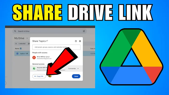 How To Create Google Drive Link To Share Files – Complete Guide
