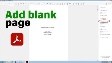 How to add blank page in adobe acrobat (Quick & Easy)