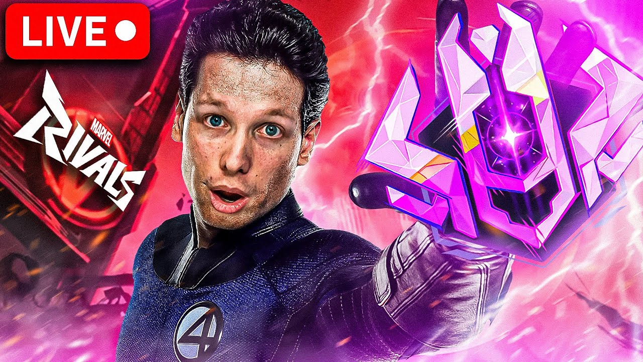 CLIMBING THE TOP 500 LADDER IN MARVEL RIVALS (also drops on my Twitch ...