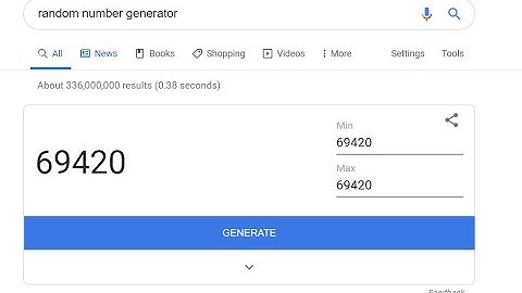 If i guess the number, the video ends | Random Number Generator