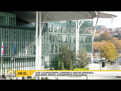 IMF: საქართველოს ეკონომიკა სწრაფ აღდგენას 2021 წლის მეორე კვარტლიდან დაიწყებს