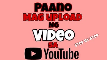 PAANO MAG UPLOAD NG VIDEO SA YOUTUBE (TAGALOG) / HOW TO UPLOAD VIDEOS ON YOUTUBE WITH THUMBNAIL