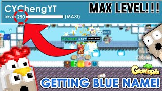 GETTING @BLUE NAME! (MAX LEVEL!!!) FREE TITTLE!!! OMG! | Growtopia (2021) screenshot 4