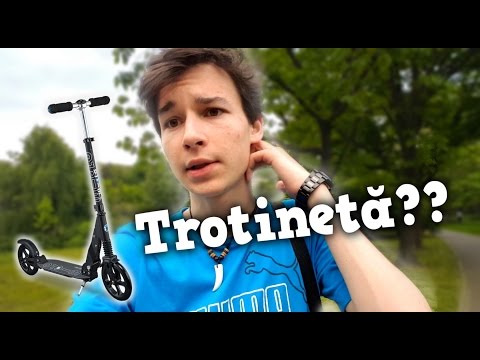 AM 16 ANI ȘI MĂ DAU CU TROTINETA??