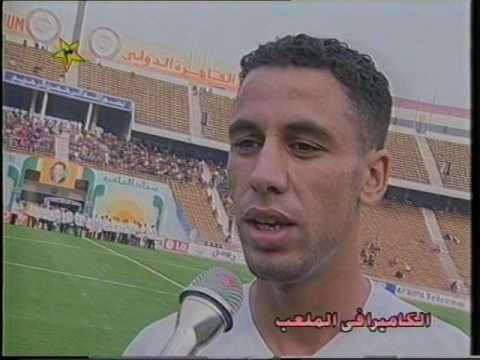 الاعلامى د اشرف منير صبرى الكاميرا فى الملعب الاهلى والرجاء البيضاوى افريقيا