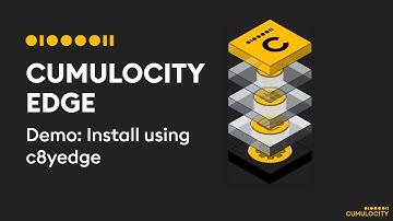 Cumulocity Edge | Demo: Install using c8yedge