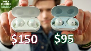 GALAXY BUDS+ vs GALAXY BUDS (In-Depth Comparison & Mic Test)