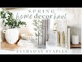 Spring home decor haul 2024  mcgee  co tjmaxx amazon target homegoods  everyday staples