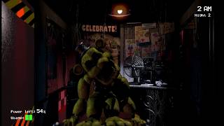 Golden Freddy Summoned in Five Nights at Freddys 1 for PS4