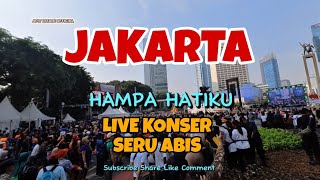 Hampa Hatiku Live Konser Bundaran HI Jakarta #konser #jakarta #hampahatikuungu #ungu Hampa Hatiku Live Konser Bundaran HI Jakarta #konser #jakarta #hampahatikuungu #ungu