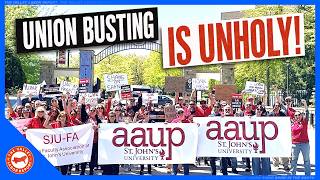Union Busting Is Unholy: Theology Professor Exposes St. John's University