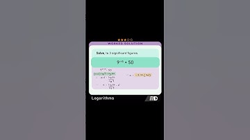 Solving an EQUATION using LOGARITHMS  #math #maths #mathematics #mathsshorts #mathtricks #logarithm