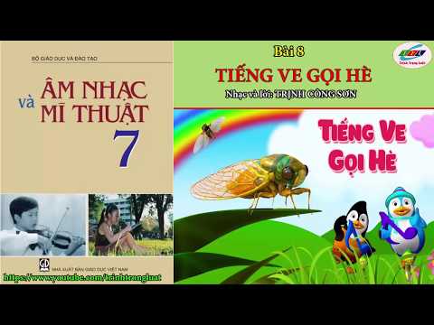 Video Tiếng ve gọi hè (karaoke) ||Âm nhạc lớp 7-Bài 8 - YouTube