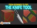 Knife tool tricks and tips for blender