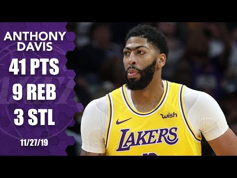 Anthony Davis returns to New Orleans as a Laker, drops 41 vs. Pelicans | 2019-20 NBA Highlights