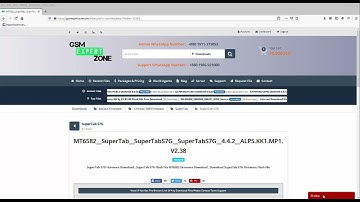 SuperTab S7G Flash File MT6582 Firmware Download