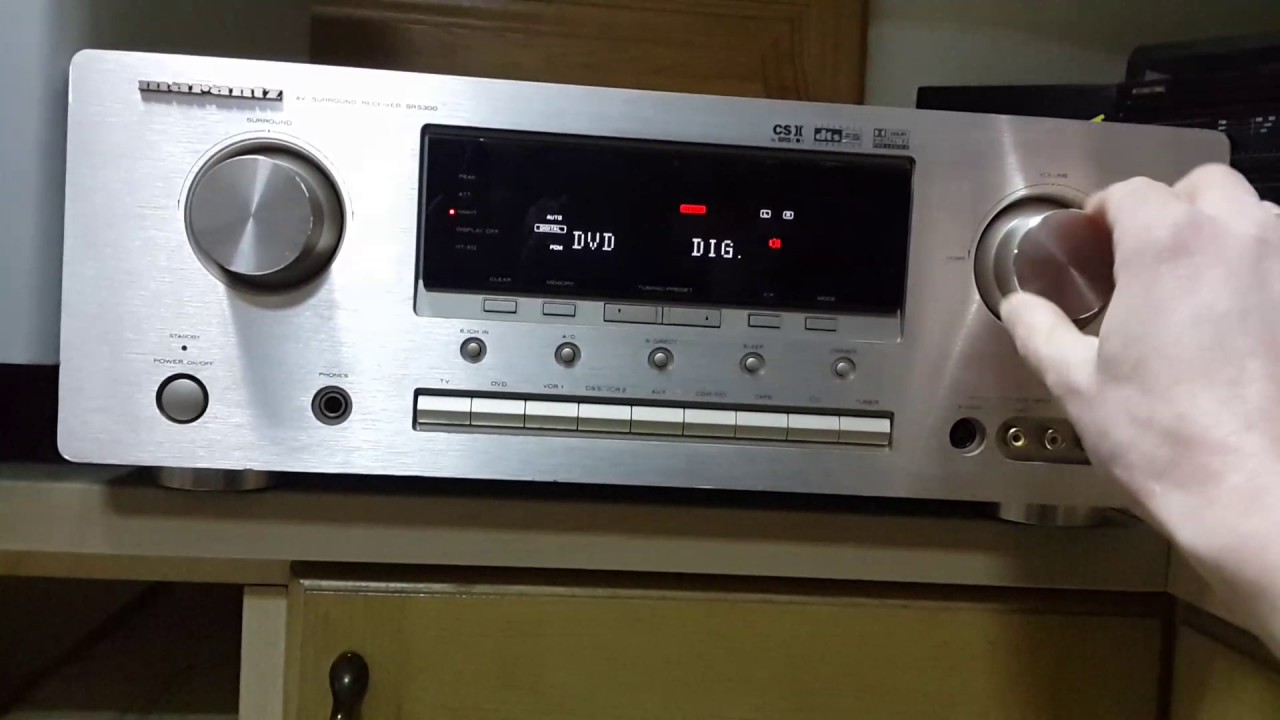 Marantz sr5300 - YouTube