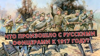 Как ИЗМЕНИЛОСЬ русское ОФИЦЕРСТВО к 1917 году?