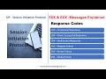 Sip  session initiation protocol  messages explained  response codes 5xx and 6xx