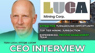 LUCA Mining Corp CEO Interview - Undervalued Gold Mining Stock! (TSX.V:LUCA) (OTC:LUCMF)