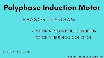 Polyphase Induction Motor | Phasor Diagram | for Diploma Electrical Machine