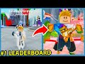 WE GOT NUMBER 1 IN THE GLOBAL LEADERBOARD! | Roblox Lift Legends Simulator