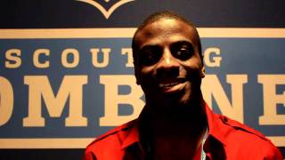 Shareece Wright at the 2011 NFL Combine