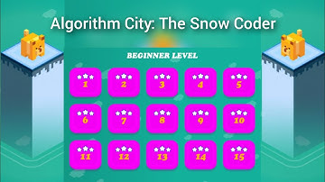 Algorithm City : The Snow Coder - Beginning Level