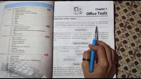 PSEB class 10 th computer chapter 1 Office tools