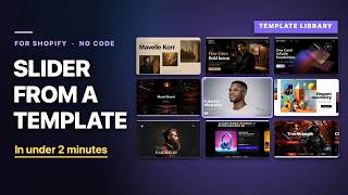 How to Add a Shopify Slider from a Template — Slider Revolution Tutorial