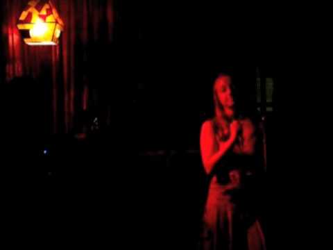 Amy Jones singing The First Time