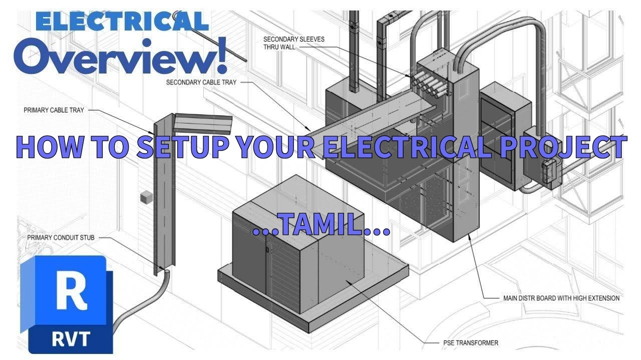Revit MEP Tamil: Electrical Systems 2 - How to Setup your Electrical ...