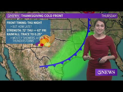 Cold and rainy start to workweek - YouTube
