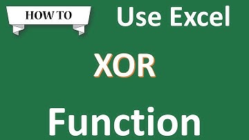 How to use Xor Function in Excel in Urdu | Excel Functions