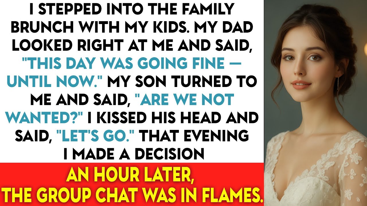 I Stepped Into The Family Brunch With My Kids. My Dad Looked Right At Me And Said, “This Day Was...