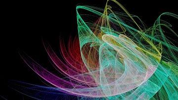 3D fractal flame render test 02