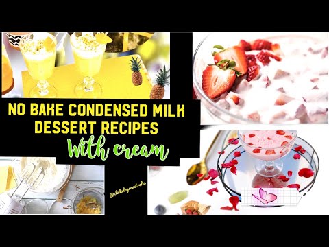 Video: The most interesting recipes with condensed milk