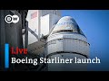 Live: NASA&#39;s first manned launch of new Boeing CST-100 Starliner spacecraft | DW News