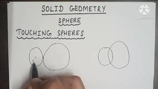 Lecture 3 - Solid Geometry || Sphere || Touching Spheres || cocept and examples || B.A./B.Sc.-1 Wealth