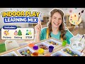 Learn Through Play Mix for Toddlers | Indoor Playground, Pottery, 3D Printing, Baking & More