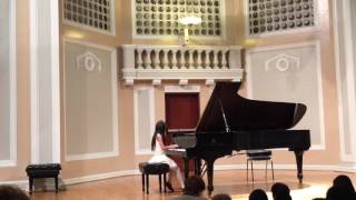 Bella Chen 2016 Dec Avloni Music academy honor recital