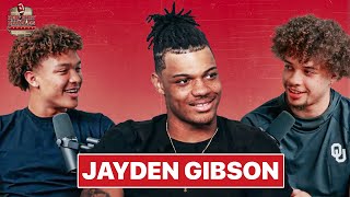Oklahoma WR Jayden Gibson On Life at OU, Spring Game, Summer Camp & Coach Venables Workout Routine