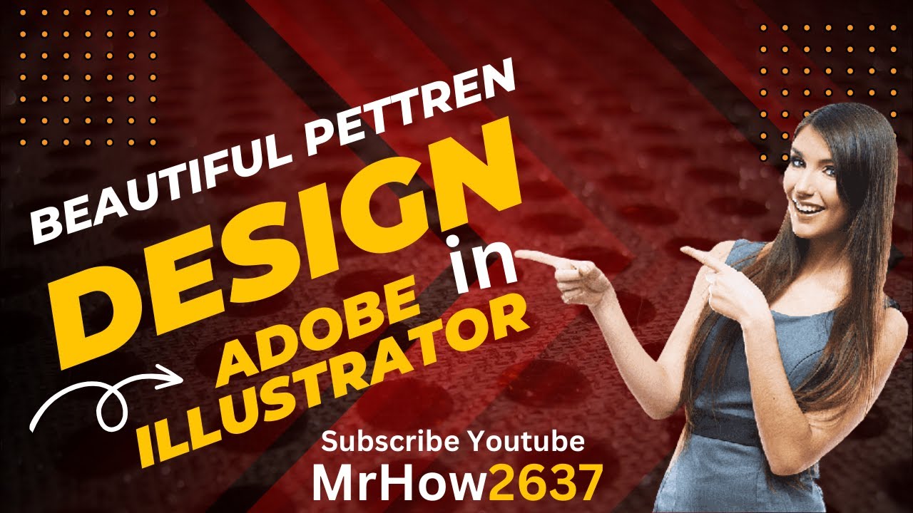 How to make pattern in adobe illustrator | Illustrator pattern ...