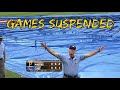 MLB Games Suspended