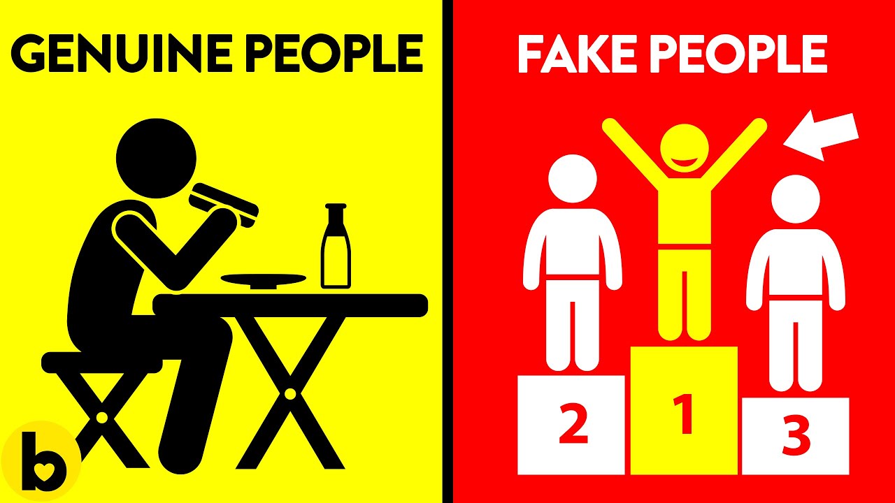 Fake Vs Genuine People: 8 Ways To Identify Them